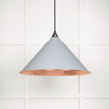 Load image into Gallery viewer, 49503SBI Smooth Copper Hockley Pendant in Birch
