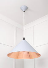 Load image into Gallery viewer, 49503SBI Smooth Copper Hockley Pendant in Birch
