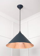 Load image into Gallery viewer, 49503SSO Smooth Copper Hockley Pendant in Soot
