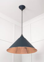 Load image into Gallery viewer, 49503SSO Smooth Copper Hockley Pendant in Soot
