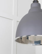 Load image into Gallery viewer, 49504BL Smooth Nickel Brindley Pendant in Bluff
