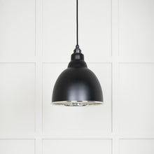 Load image into Gallery viewer, 49504EB Smooth Nickel Brindley Pendant in Elan Black
