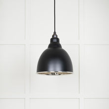 Load image into Gallery viewer, 49504EB Smooth Nickel Brindley Pendant in Elan Black
