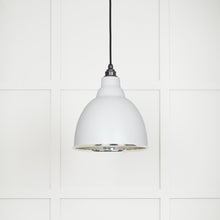 Load image into Gallery viewer, 49504F Smooth Nickel Brindley Pendant in Flock
