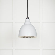 Load image into Gallery viewer, 49504F Smooth Nickel Brindley Pendant in Flock
