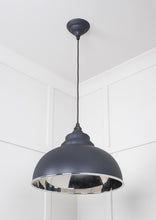 Load image into Gallery viewer, 49505SL Smooth Nickel Harborne Pendant in Slate
