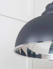 Load image into Gallery viewer, 49505SL Smooth Nickel Harborne Pendant in Slate
