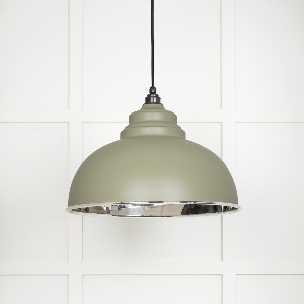 49505TU Smooth Nickel Harborne Pendant in Tump