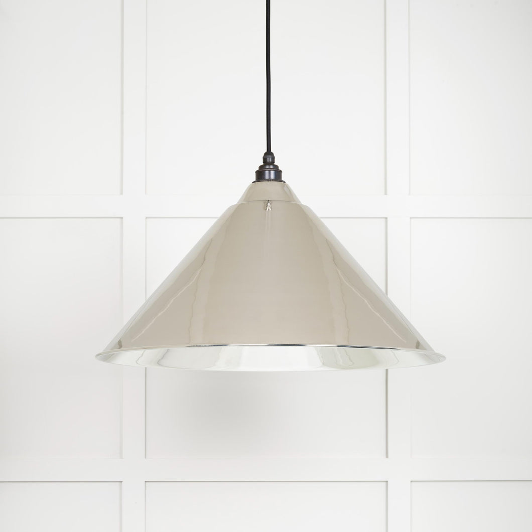 49506 Smooth Nickel Hockley Pendant