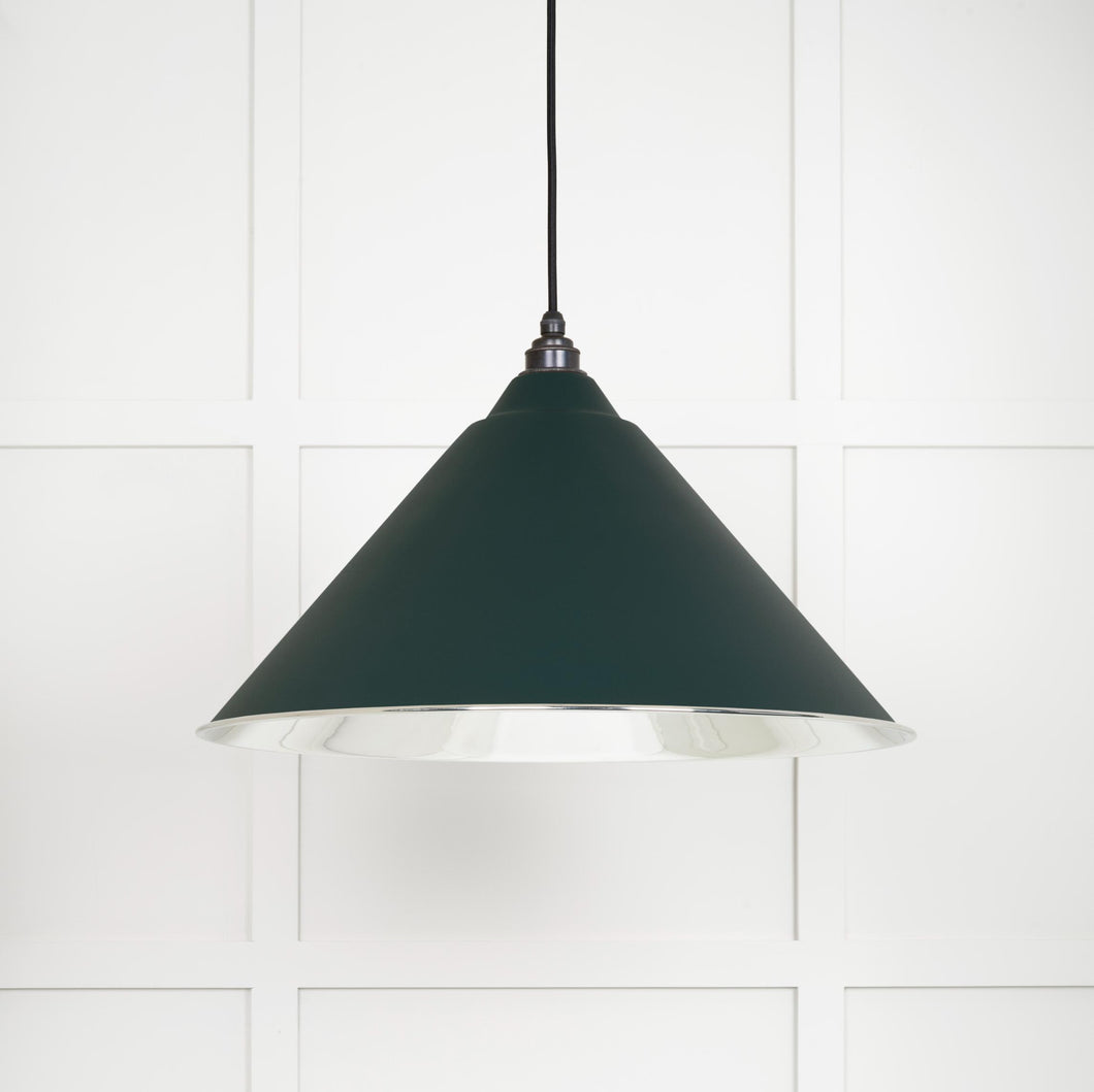 49506DI Smooth Nickel Hockley Pendant in Dingle