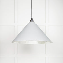 Load image into Gallery viewer, 49506F Smooth Nickel Hockley Pendant in Flock
