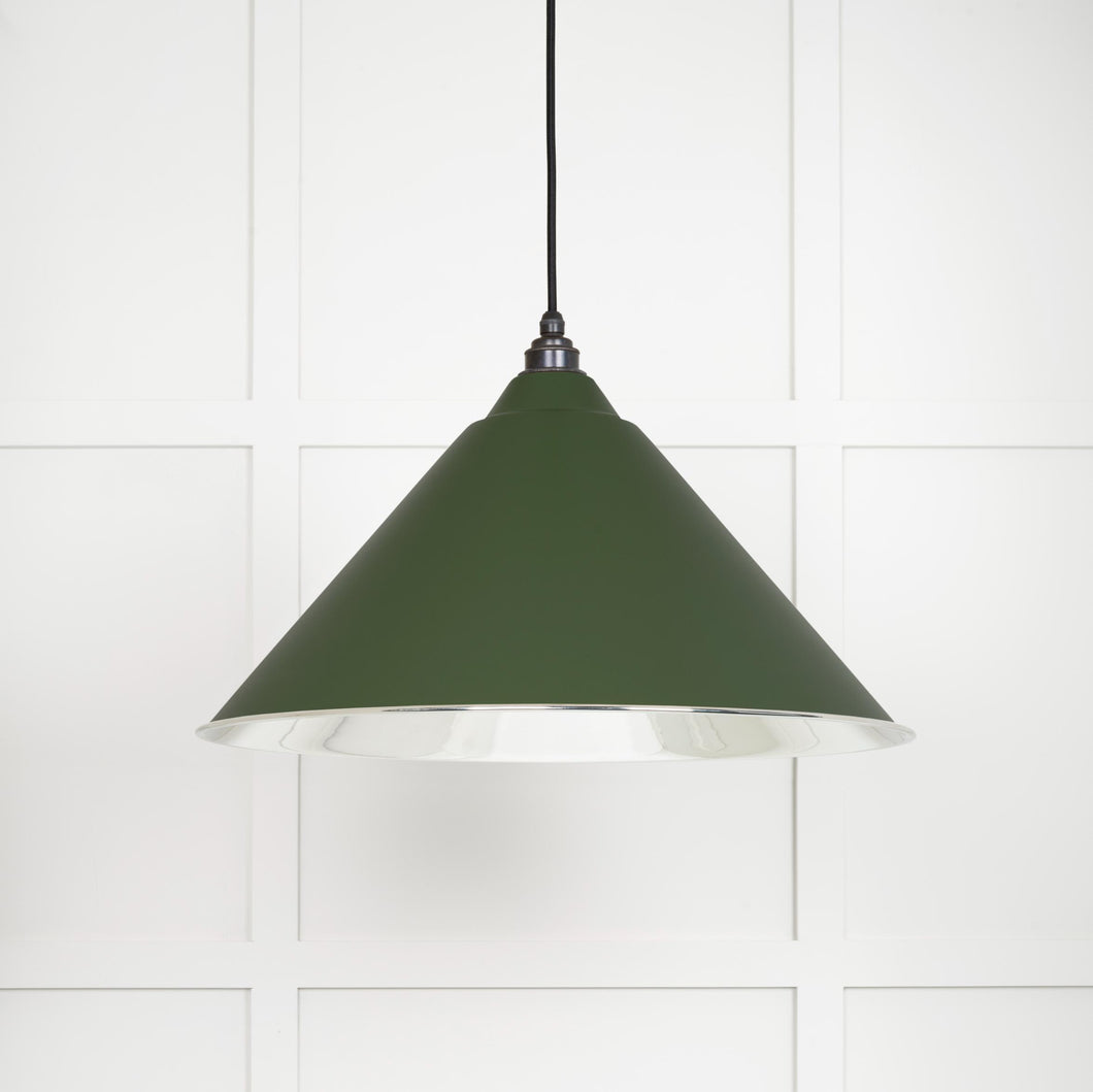 49506H Smooth Nickel Hockley Pendant in Heath