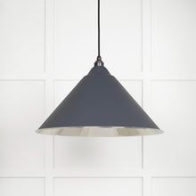 Load image into Gallery viewer, 49506SL Smooth Nickel Hockley Pendant in Slate
