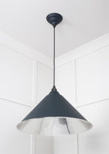 Load image into Gallery viewer, 49506SO Smooth Nickel Hockley Pendant in Soot
