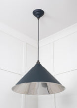 Load image into Gallery viewer, 49506SO Smooth Nickel Hockley Pendant in Soot
