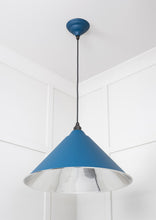 Load image into Gallery viewer, 49506U Smooth Nickel Hockley Pendant in Upstream
