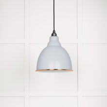 Load image into Gallery viewer, 49507BI White Gloss Brindley Pendant in Birch
