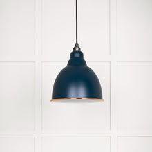 Load image into Gallery viewer, 49507DU White Gloss Brindley Pendant in Dusk
