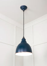 Load image into Gallery viewer, 49507DU White Gloss Brindley Pendant in Dusk
