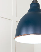 Load image into Gallery viewer, 49507DU White Gloss Brindley Pendant in Dusk
