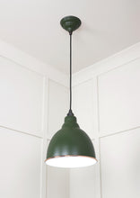 Load image into Gallery viewer, 49507H White Gloss Brindley Pendant in Heath
