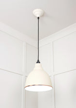 Load image into Gallery viewer, 49507TE White Gloss Brindley Pendant in Teasel
