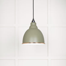Load image into Gallery viewer, 49507TU White Gloss Brindley Pendant in Tump
