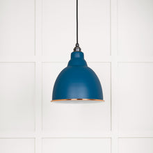 Load image into Gallery viewer, 49507U White Gloss Brindley Pendant in Upstream
