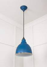 Load image into Gallery viewer, 49507U White Gloss Brindley Pendant in Upstream
