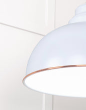 Load image into Gallery viewer, 49508BI White Gloss Harborne Pendant in Birch
