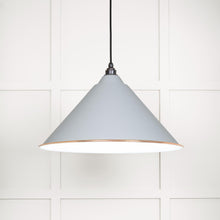 Load image into Gallery viewer, 49510BI White Gloss Hockley Pendant in Birch
