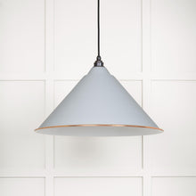 Load image into Gallery viewer, 49510BI White Gloss Hockley Pendant in Birch
