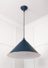 Load image into Gallery viewer, 49510DU White Gloss Hockley Pendant in Dusk
