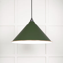 Load image into Gallery viewer, 49510H White Gloss Hockley Pendant in Heath
