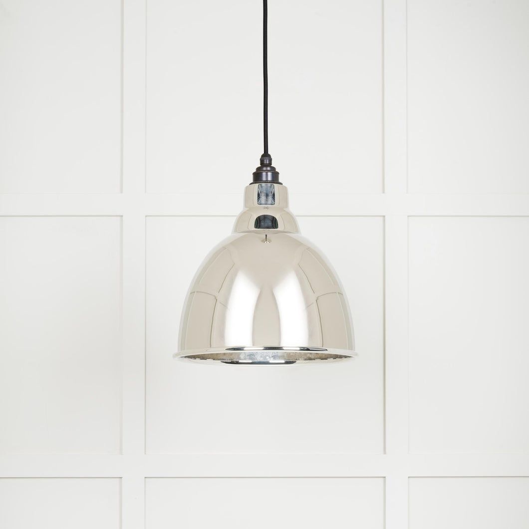 49511 Hammered Nickel Brindley Pendant
