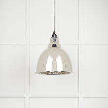 Load image into Gallery viewer, 49511 Hammered Nickel Brindley Pendant
