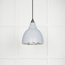 Load image into Gallery viewer, 49511BI Hammered Nickel Brindley Pendant in Birch

