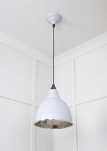 Load image into Gallery viewer, 49511BI Hammered Nickel Brindley Pendant in Birch
