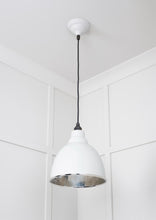 Load image into Gallery viewer, 49511F Hammered Nickel Brindley Pendant in Flock
