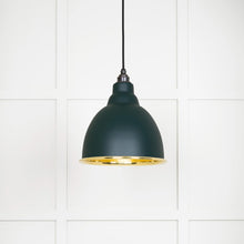 Load image into Gallery viewer, 49518DI Smooth Brass Brindley Pendant in Dingle

