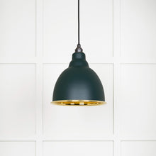 Load image into Gallery viewer, 49518DI Smooth Brass Brindley Pendant in Dingle
