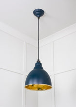 Load image into Gallery viewer, 49518DU Smooth Brass Brindley Pendant in Dusk
