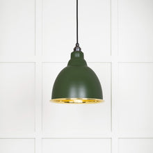 Load image into Gallery viewer, 49518H Smooth Brass Brindley Pendant in Heath
