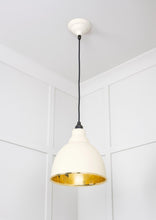 Load image into Gallery viewer, 49518TE Smooth Brass Brindley Pendant in Teasel
