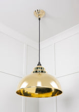 Load image into Gallery viewer, 49521 Hammered Brass Harborne Pendant

