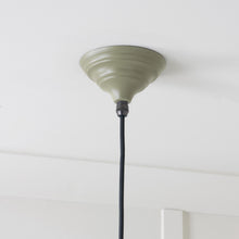 Load image into Gallery viewer, 49521TU Hammered Brass Harborne Pendant in Tump
