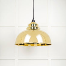 Load image into Gallery viewer, 49522 Smooth Brass Harborne Pendant
