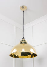 Load image into Gallery viewer, 49522 Smooth Brass Harborne Pendant

