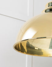 Load image into Gallery viewer, 49522 Smooth Brass Harborne Pendant
