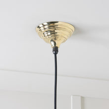 Load image into Gallery viewer, 49522 Smooth Brass Harborne Pendant
